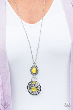 Hook, Vine, & Sinker - Yellow Necklace