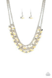 Pebble Pioneer - Yellow Necklace