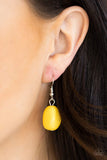 Take The Color Wheel - Yellow Necklace