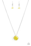 You GLOW Girl - Yellow Necklace