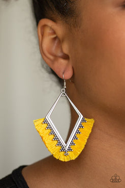 When In Peru - Yellow Earrings