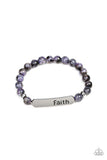Faith In All Things - Purple Bracelet