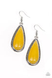 Oasis Sheen - Yellow Earrings