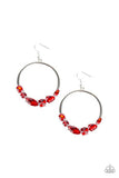 Legendary Luminescence - Red Earrings