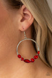 Legendary Luminescence - Red Earrings