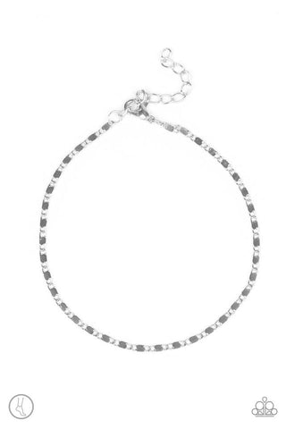 Sun Kissed Radiance - Silver Anklet