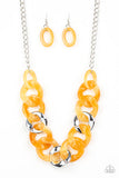 I have A HAUTE Date - Yellow Necklace