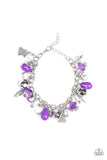 Charmingly Romantic - Purple Bracelet