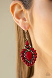 The LIONESS Den - Red Earrings