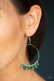 Crystal Collaboration - Green Earrings