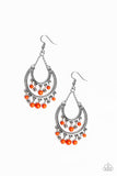 Free Spirited Spirit - Orange Earrings