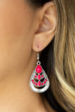 Boho Brilliance - Pink Earrings