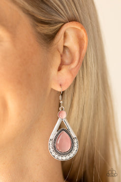 Pro Glow - Pink Earrings