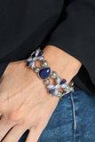 Fabulously Flourishing - Blue Bracelet