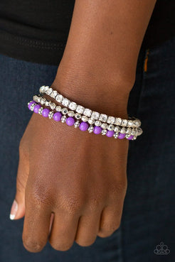 Fashion Forte - Purple Bracelet