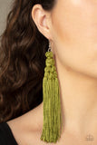 Magic Carpet Ride - Green Earrings