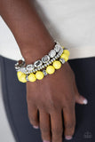 Prismatic Pop - Yellow Bracelet