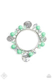 Charming Treasure - Green Bracelet