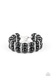 Glowing Glam - Black Bracelet