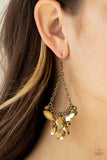 Bling Bouquets - Brass Earrings