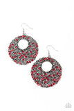 Starry Showcase - Red Earrings