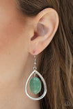 Seasonal Simplicity - Green Earrings