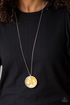 It's POP Secret - Yellow Necklace