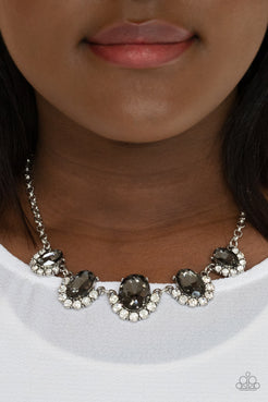 The Queen Demands It - Silver Necklace