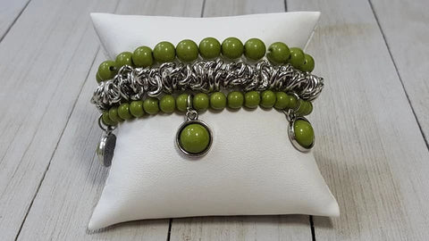 Good Vibes Only - Green Bracelet