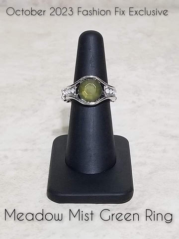 Meadow Mist - Fashion Fix Exclusive October 2023 - Green Ring