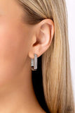 Sinuous Silhouettes - Fashion Fix Exclusive March 2024 - White Earrings