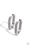 Sinuous Silhouettes - Fashion Fix Exclusive March 2024 - White Earrings