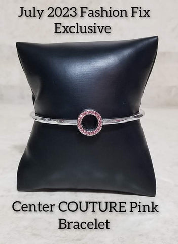 Center COUTURE - Fashion Fix Exclusive July 2023 - Pink Bracelet