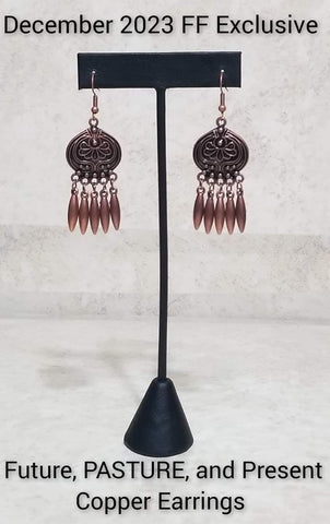 Future, PASTURE, and Present - Fashion Fix Exclusive December 2023 - Copper Earrings