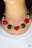 Earth Goddess - Red Necklace