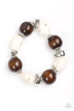 Gorgeously Grounded - White Bracelet