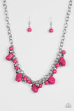 Paleo Princess - Pink Necklace