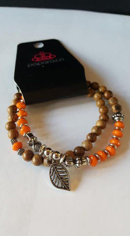 Wonderfully Woodland - Orange Bracelet