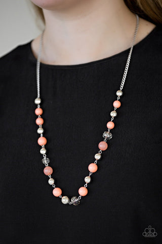 Weekend Getaway - Orange Necklace