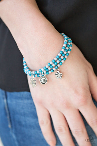 Rooftop Gardens - Blue Bracelet