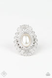 Radiantly Regal - White Ring