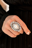 Radiantly Regal - White Ring