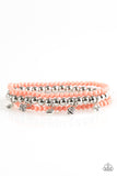 Springtime Sweethearts - Orange Bracelet