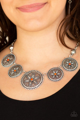 Written in the STAR LILLIES - Orange Necklace