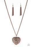 Victorian Virtue - Copper Necklace