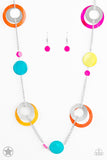 Kaleidoscopically Captivating - Multi Necklace