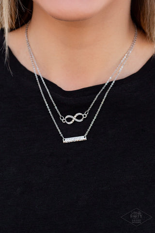 Timeless Love-Silver Necklace