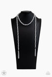 SCARFed for Attention -Silver Necklace
