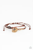 Trail Trek - Brown Bracelet