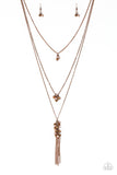 Crystal Cruiser - Copper Necklace